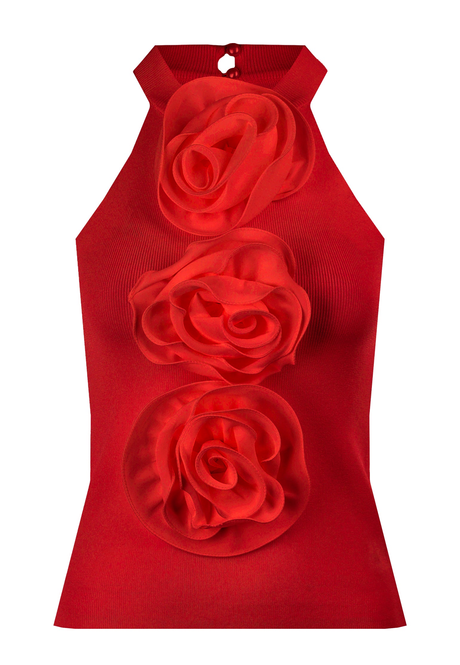 Burgundy Sfilato top - view 1