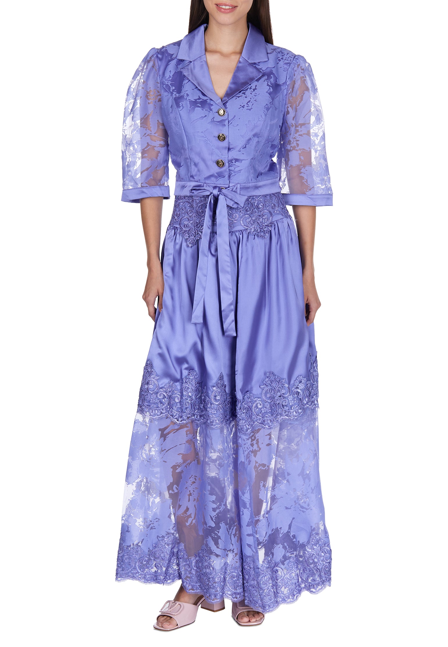 Blue Sfilato suit - view 6