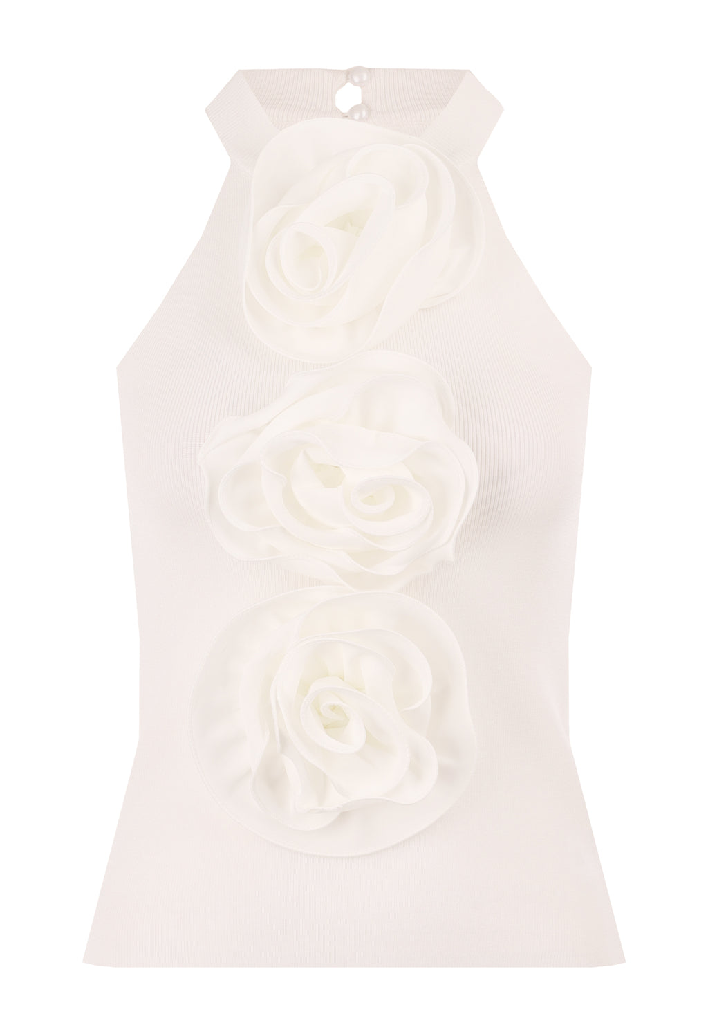 White Sfilato top - view 1