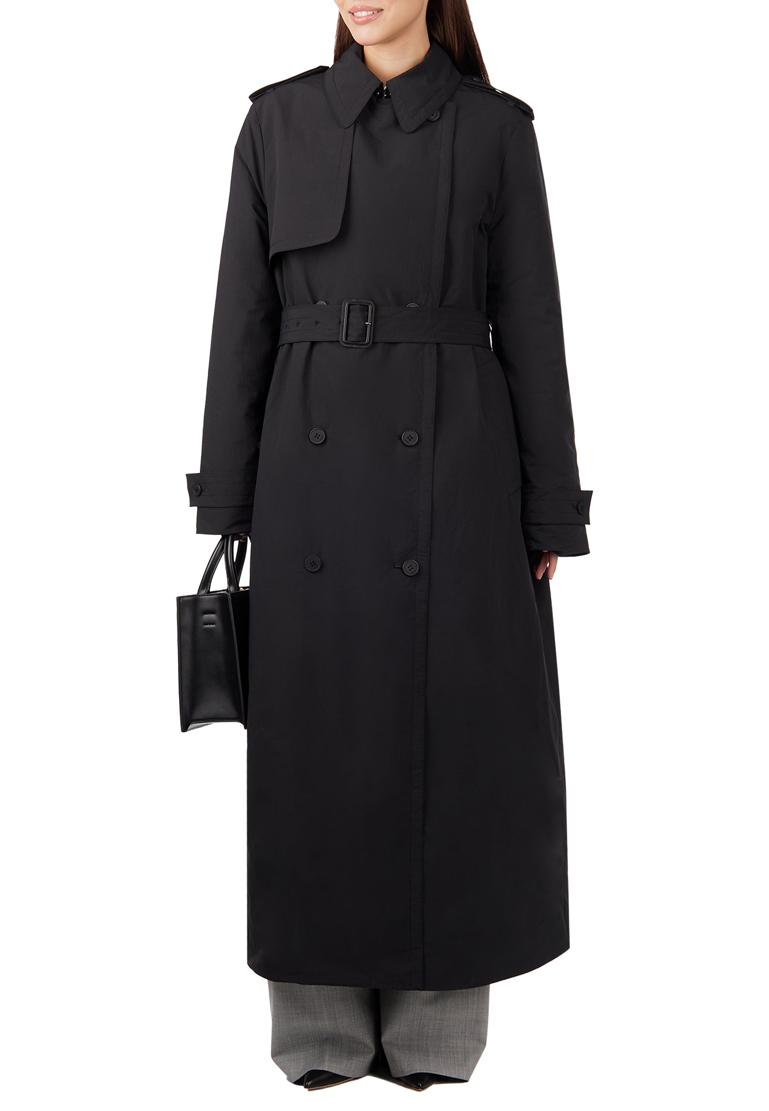 Black Sfilato puffer jacket - view 3