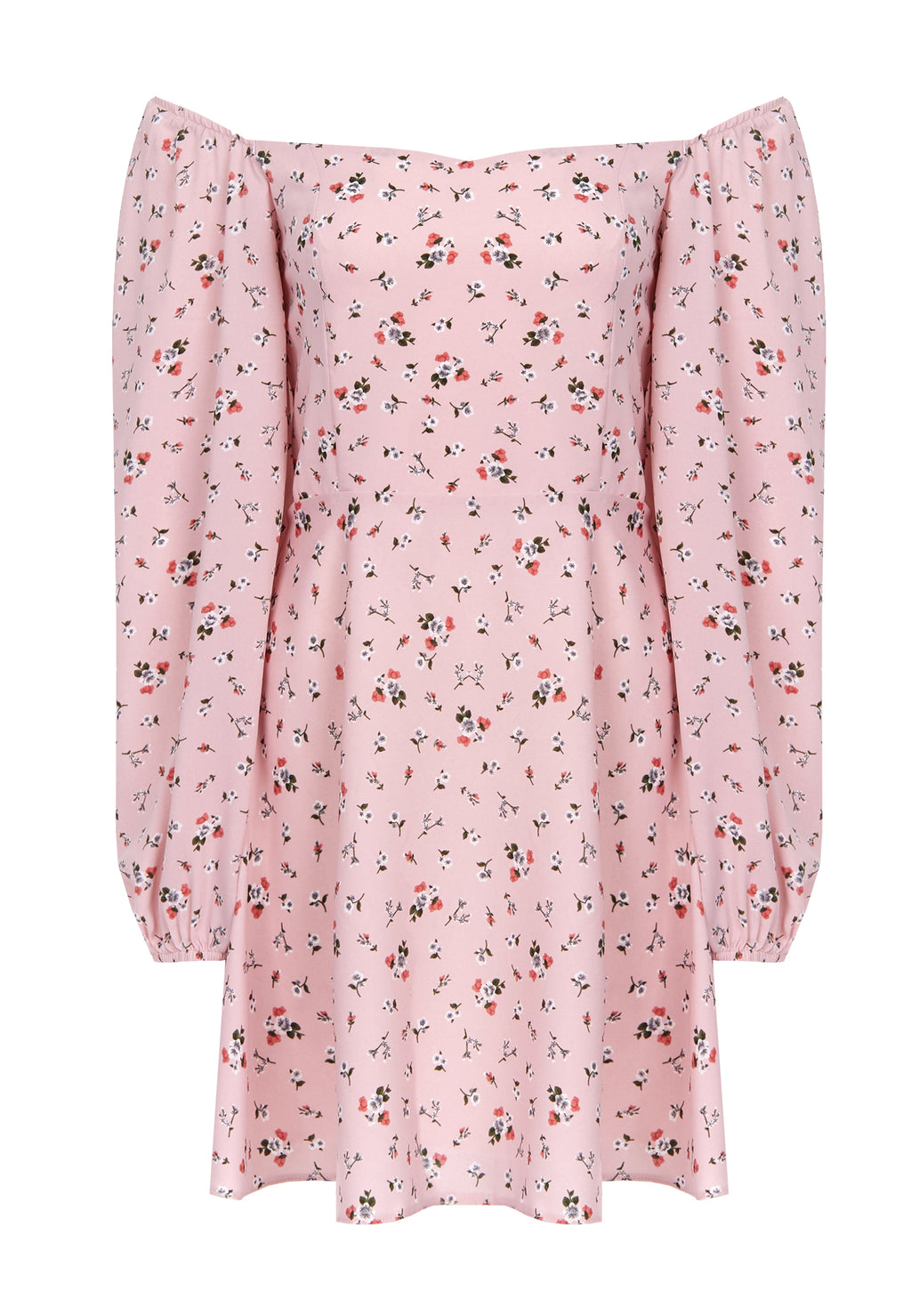 Pink and Red Sfilato dress - view 1