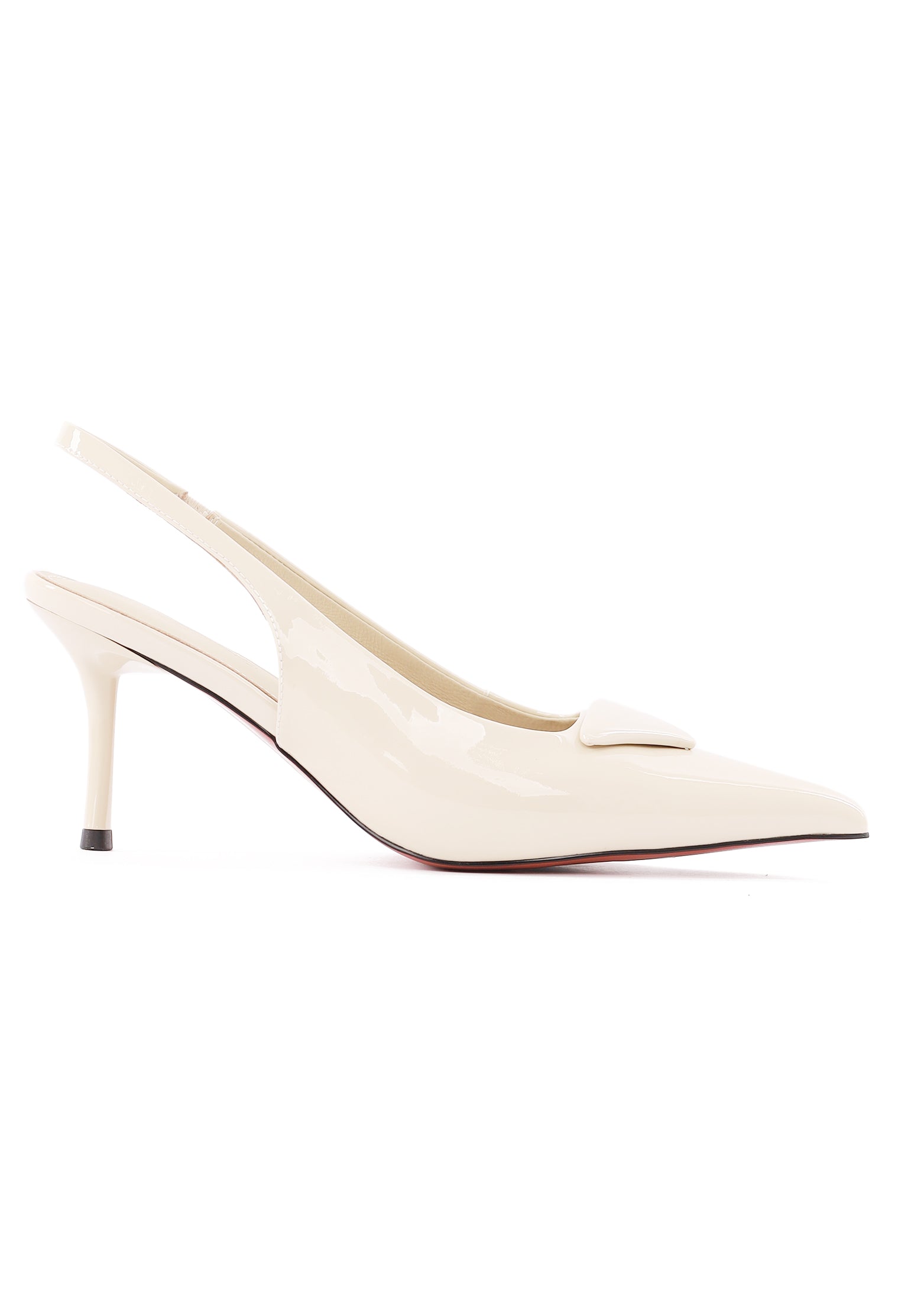 White Sfilato mules