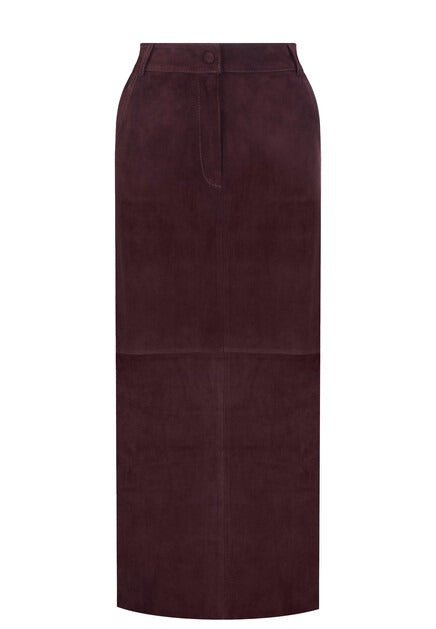 Uta Skirt — Burgundy