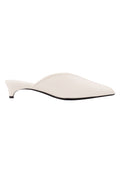 Gray Sfilato mules