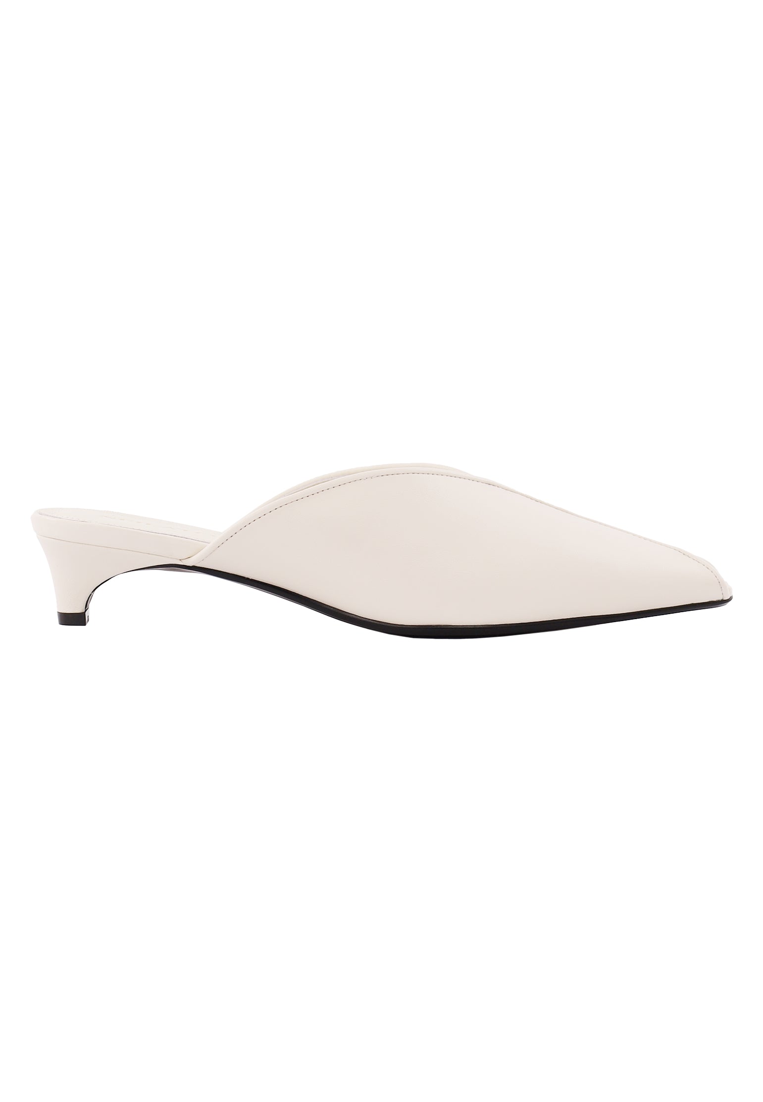 Gray Sfilato mules