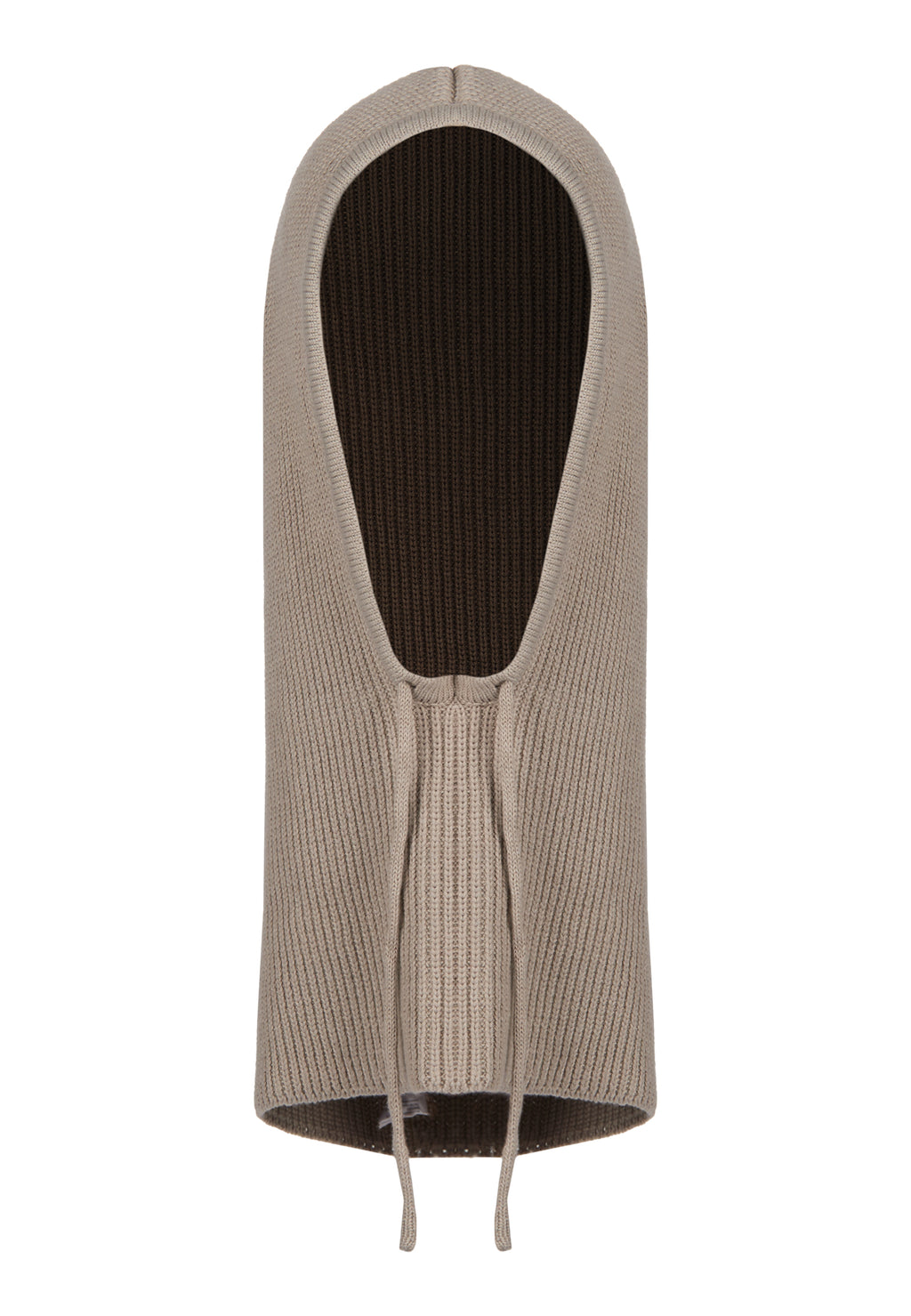 Black and Brown Sfilato hood - view 1