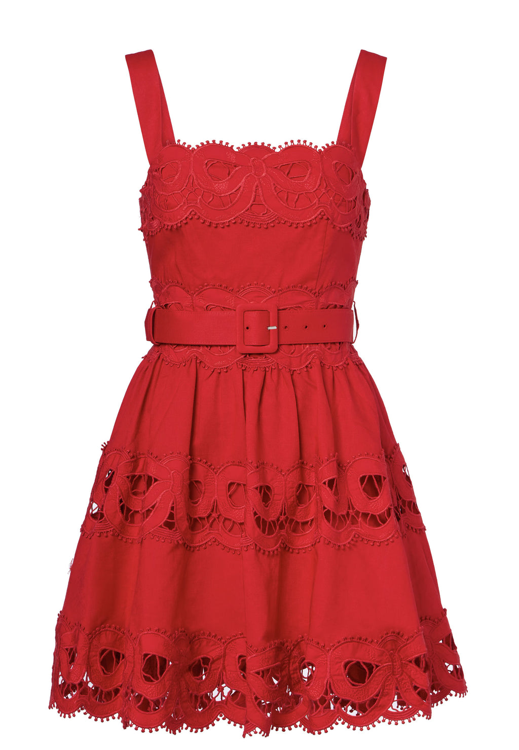 Burgundy Sfilato dress - view 1