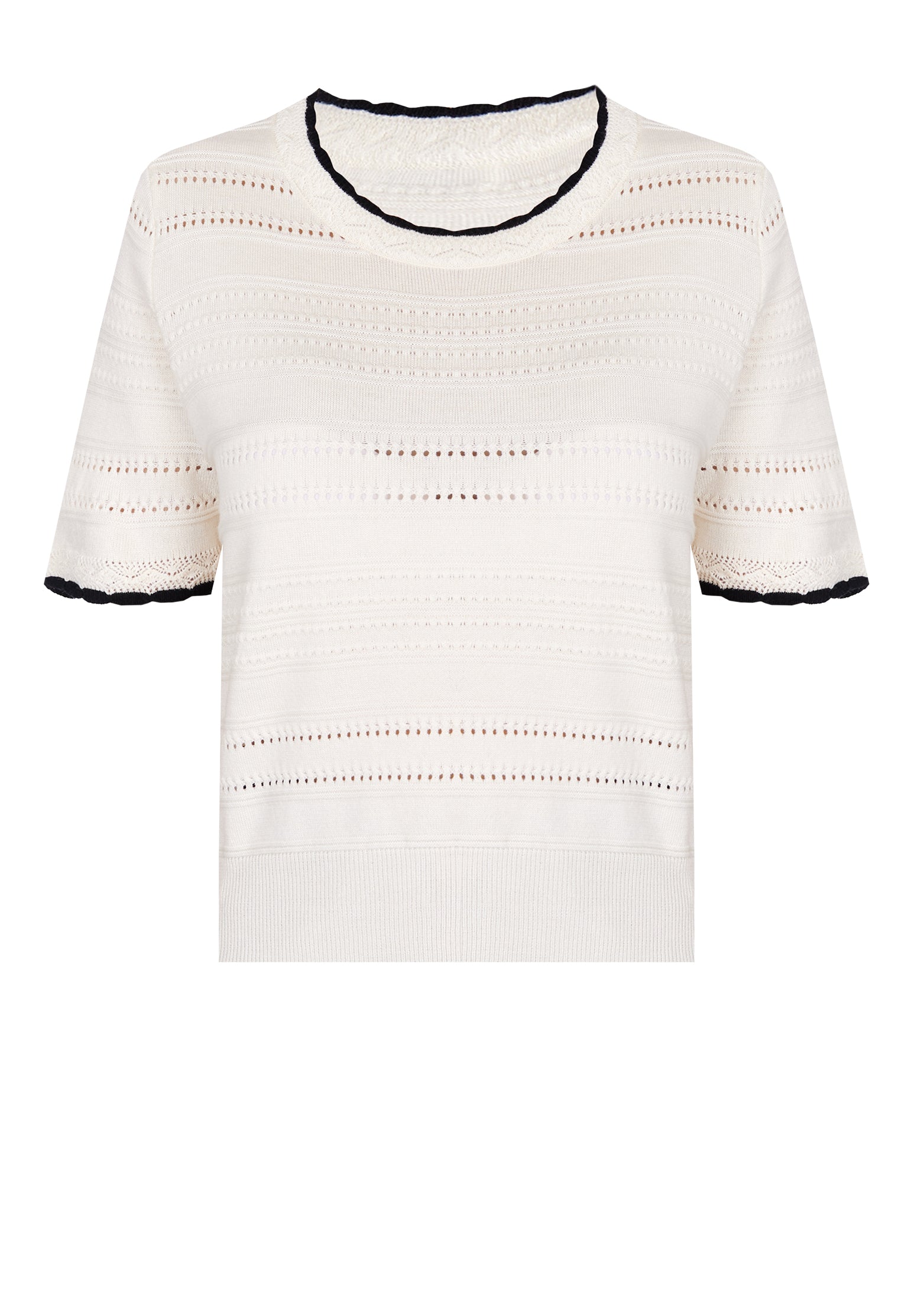 Multicolor Sfilato pullover - view 1