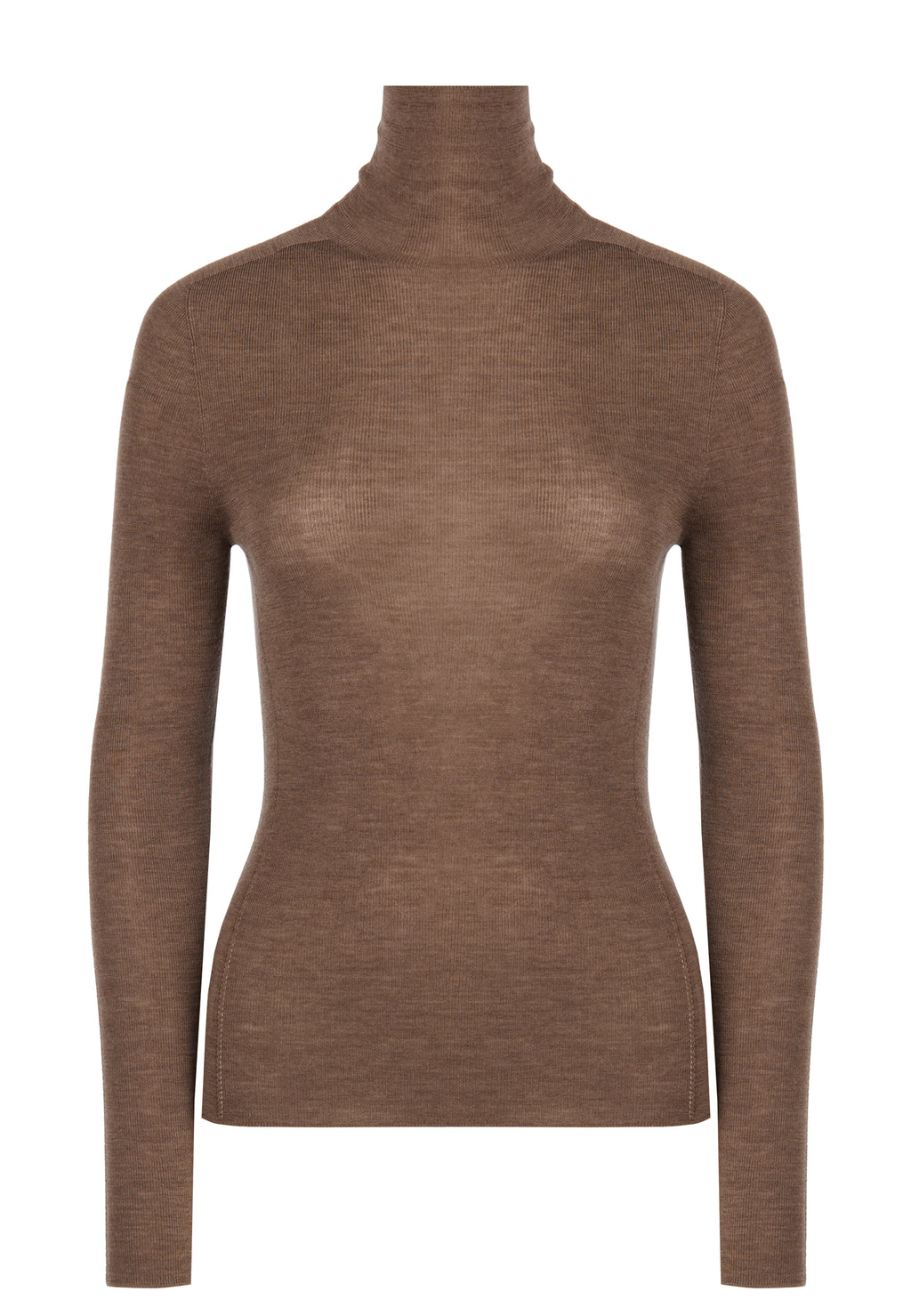 Brown Sfilato turtleneck - view 1