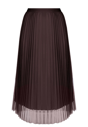 Black Sfilato tulle skirt - view 1