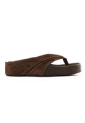 Brown Sfilato slippers