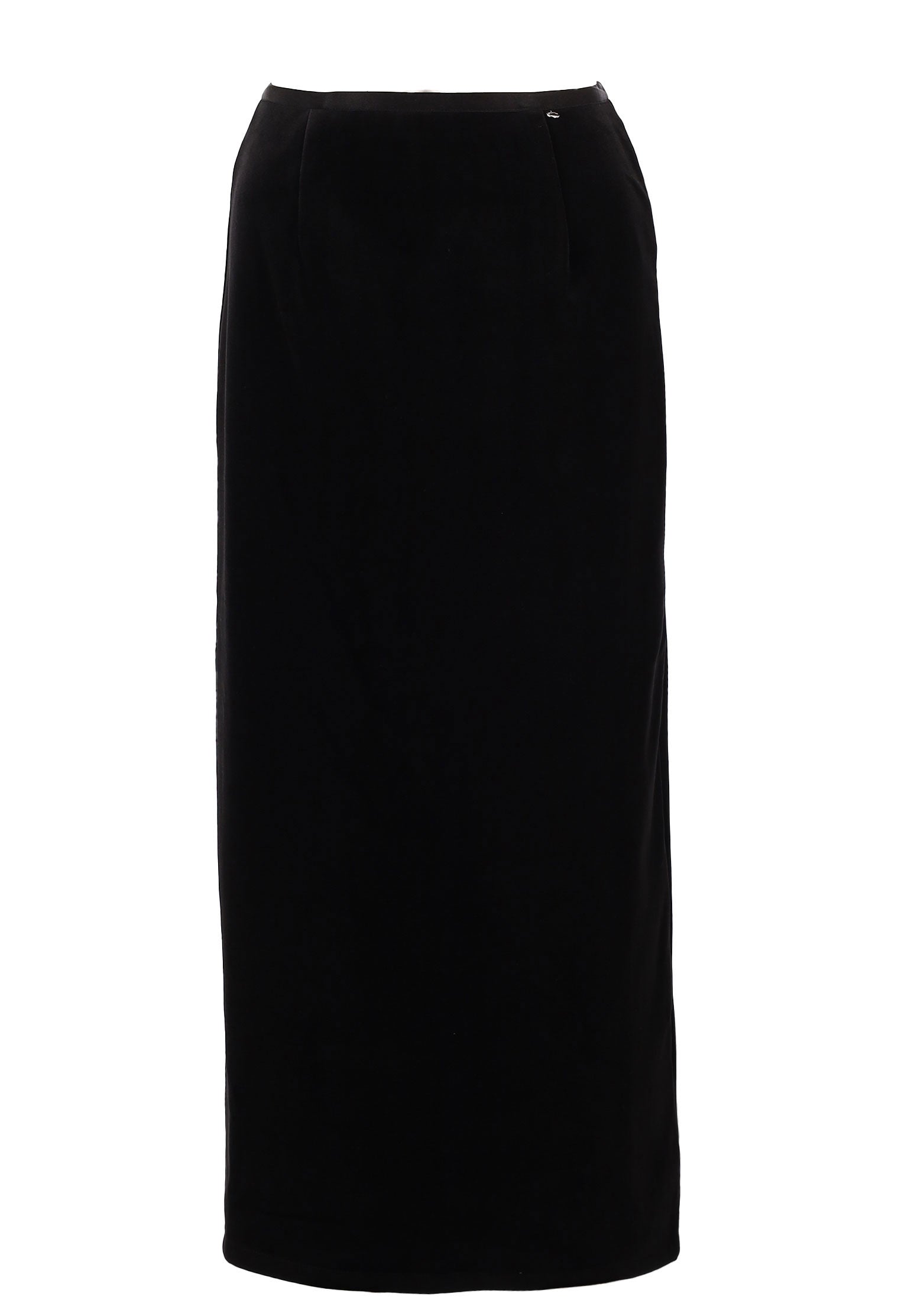 Black Sfilato skirt