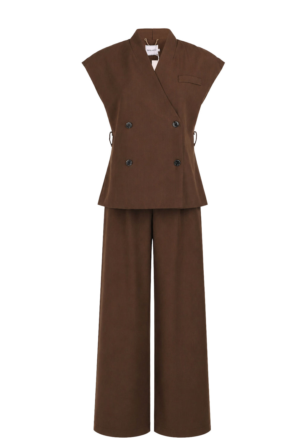 Brown Sfilato suit - view 1