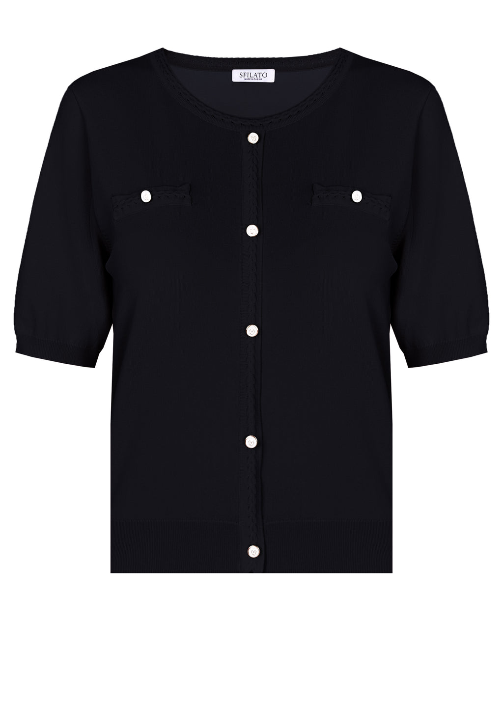 Black Sfilato cardigan - view 1
