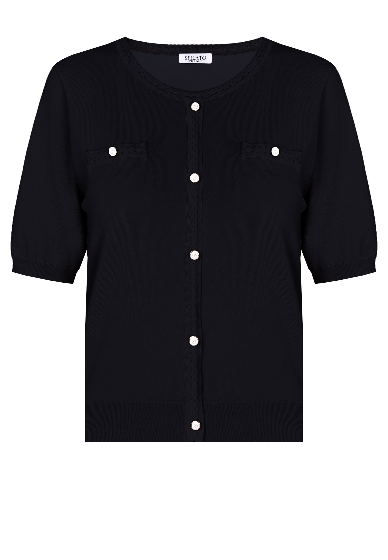 Black Sfilato cardigan - view 1