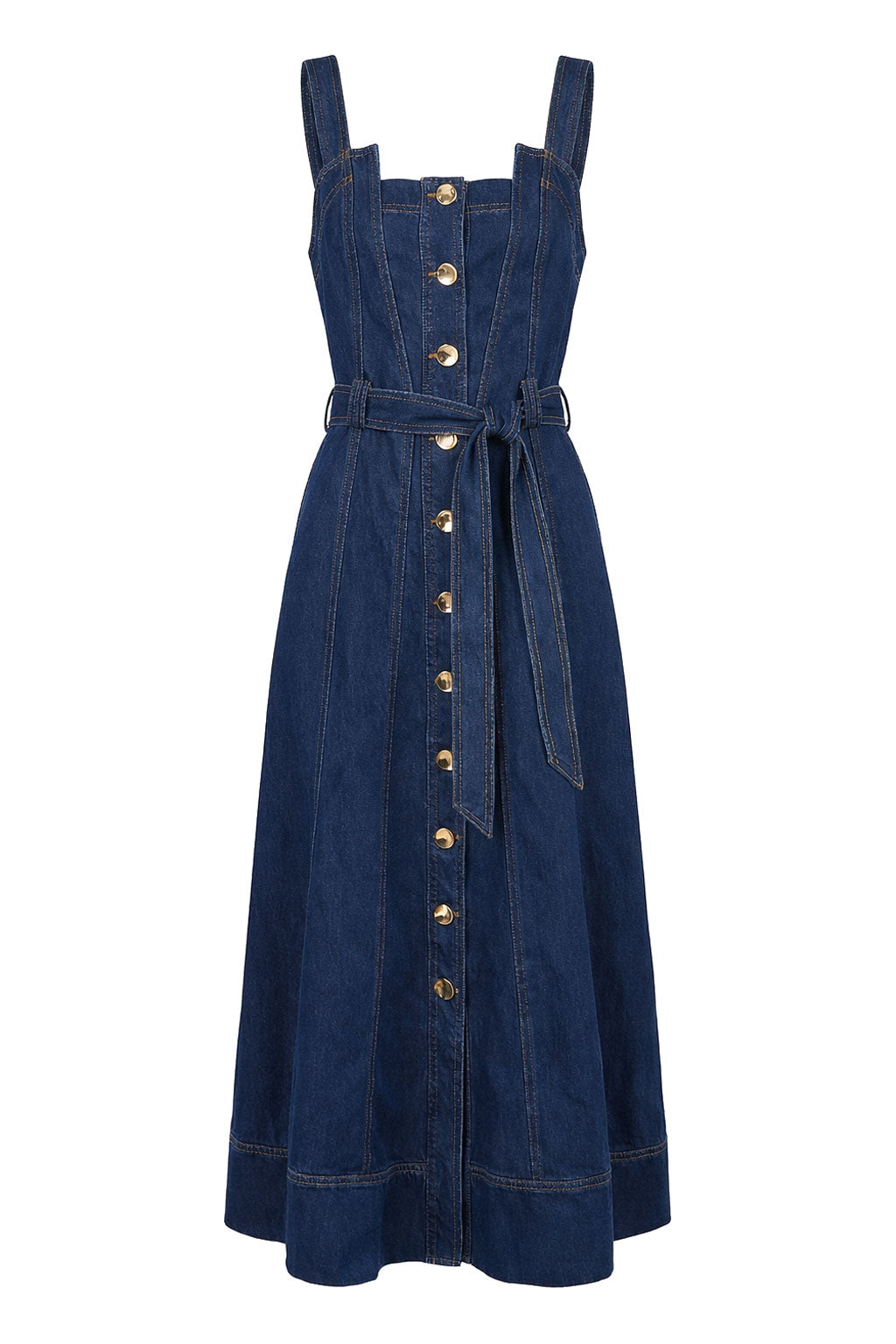 Navy Sfilato dress - view 1