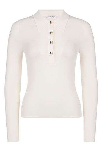 Gray Sfilato jumper - view 1