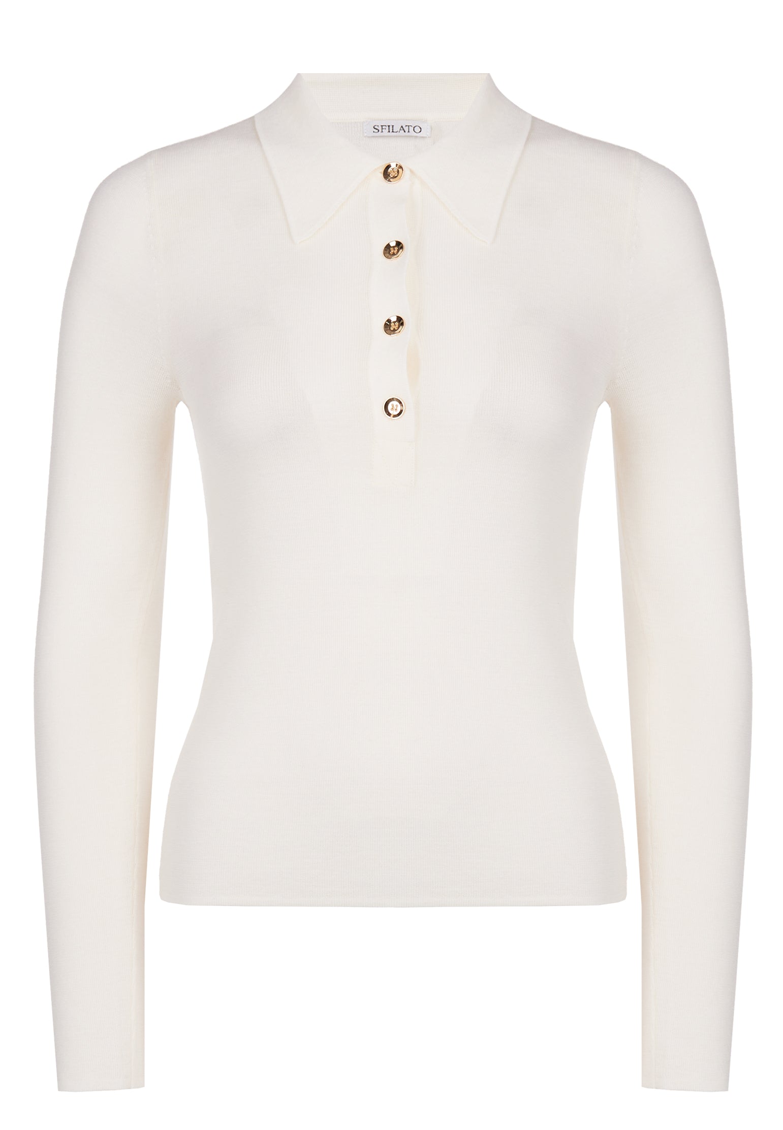 Gray Sfilato jumper - view 1