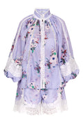 Multicolor Sfilato shorts suit - view 1