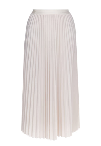 Gray Sfilato pleated skirt - view 1