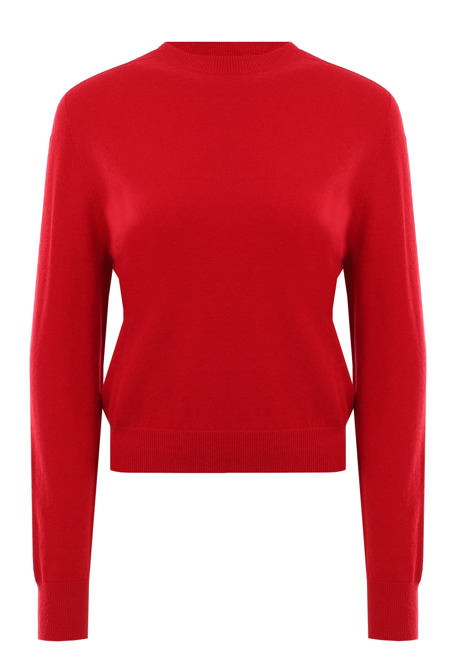 Burgundy Sfilato pullover - view 1