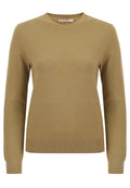 Camel Crewneck Knit Pullover - view 1