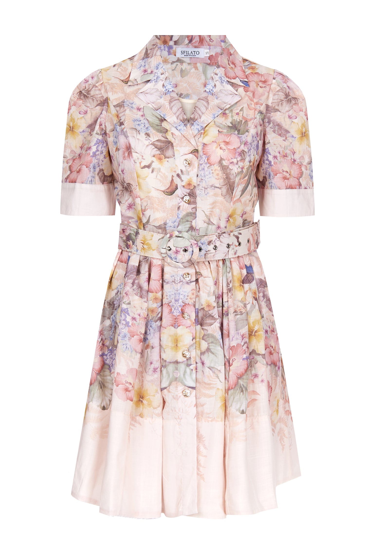 Multicolor Sfilato dress - view 1