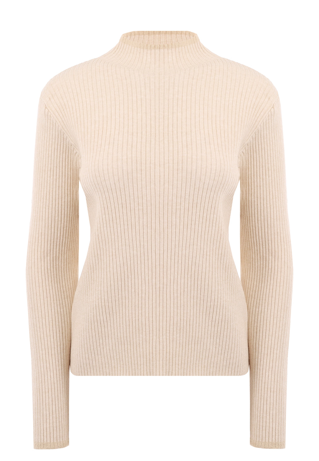 Cream Sfilato pullover - view 1