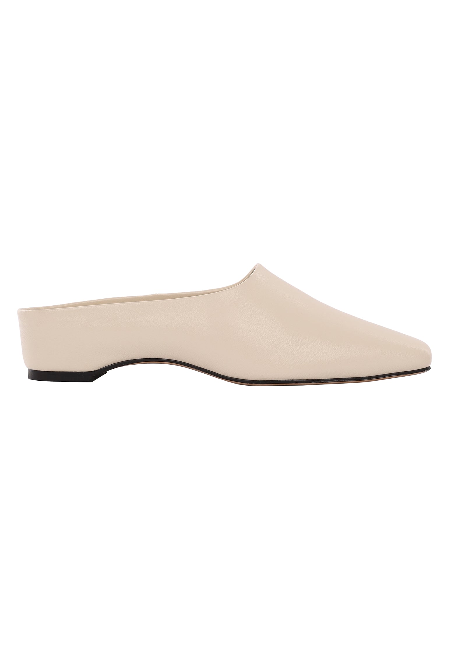 Cream Sfilato mules