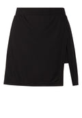 Black Side-Tie Mini Skirt - view 1