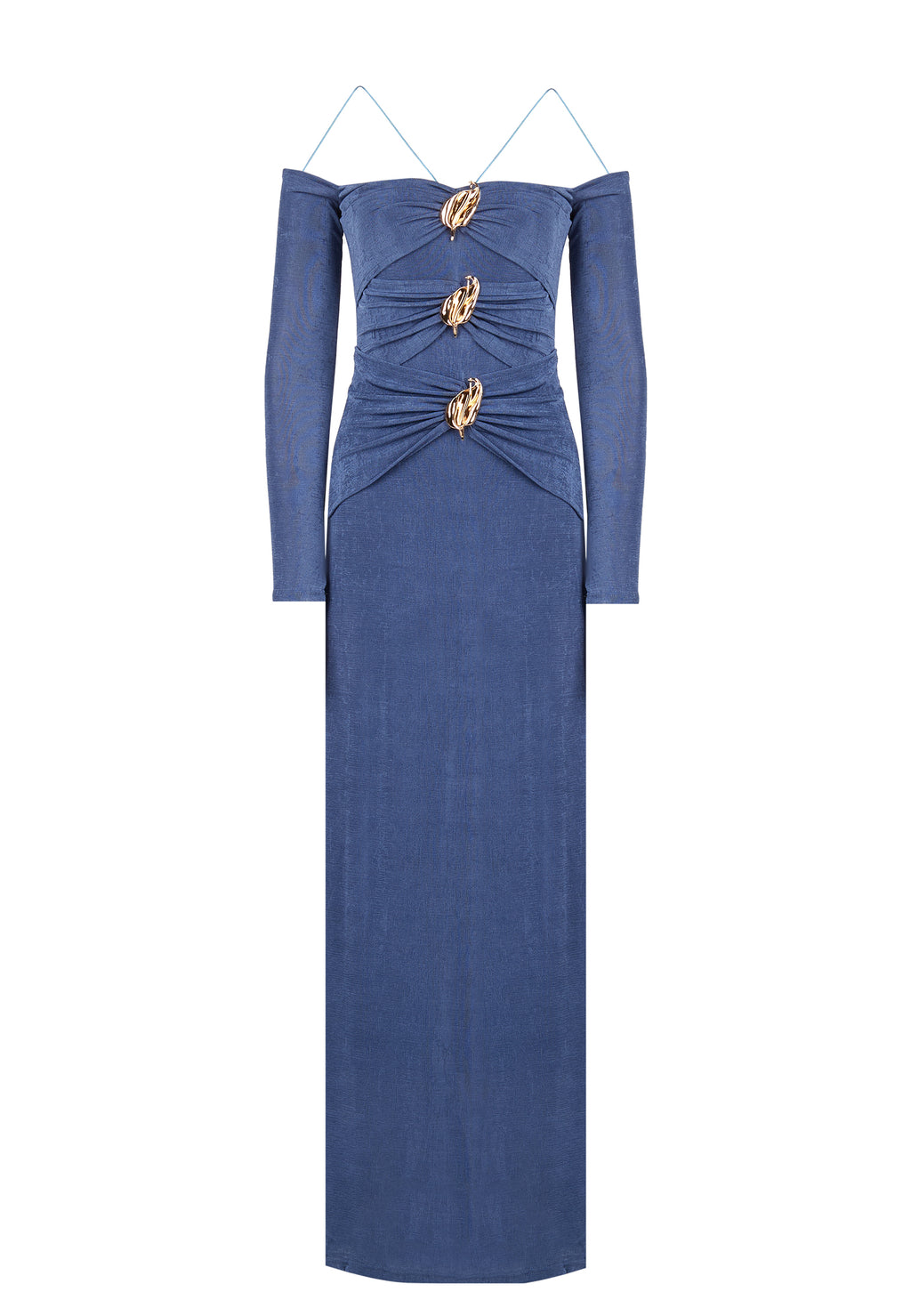 Navy Sfilato dress - view 1