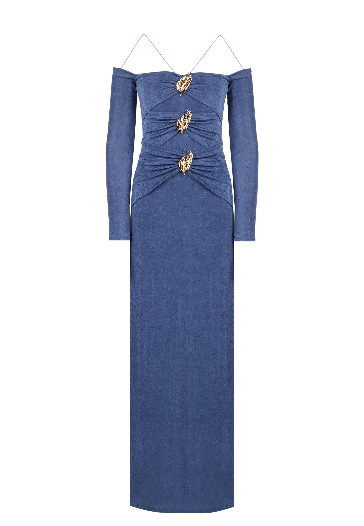 Navy Sfilato dress - view 1