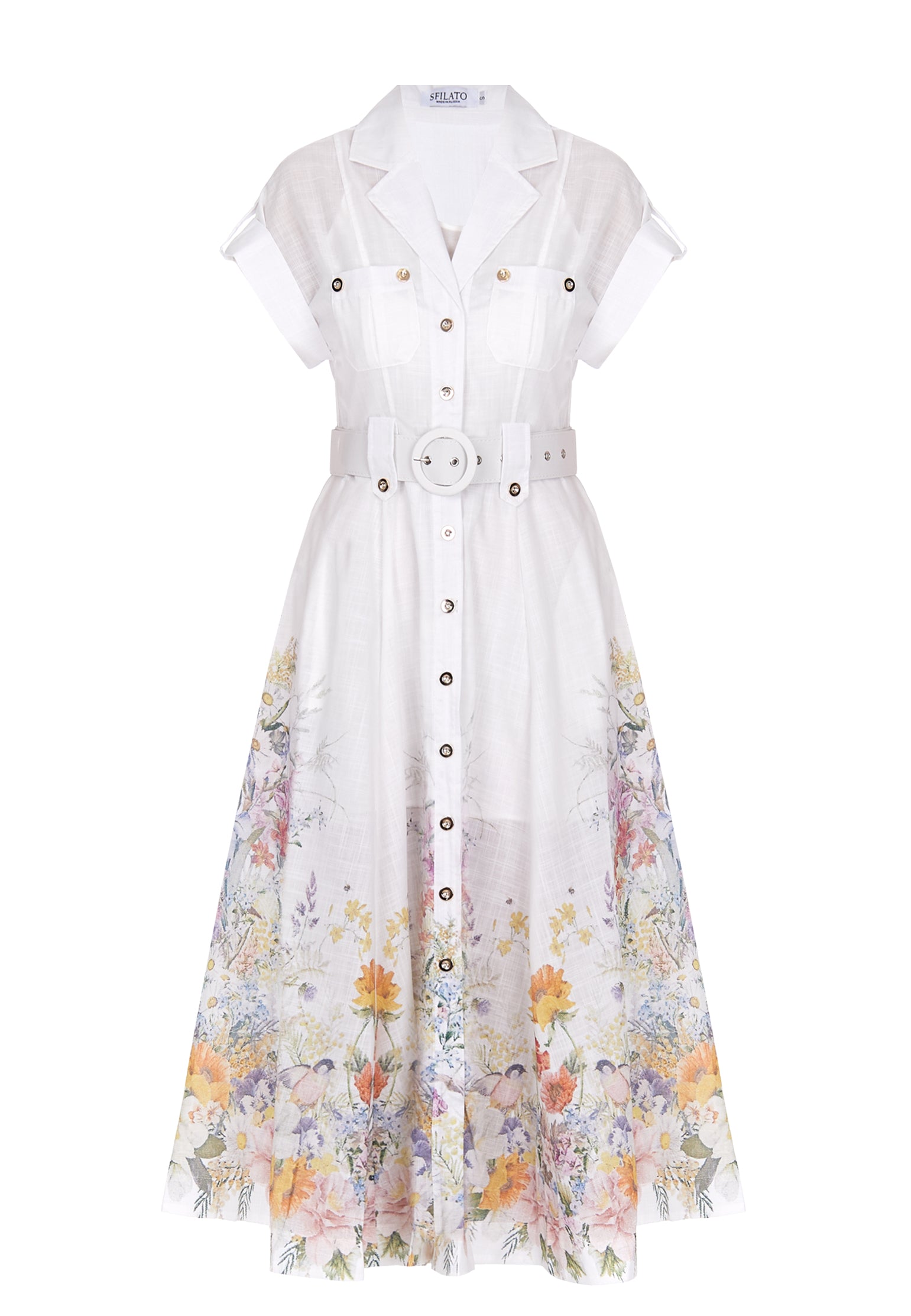 Gray Sfilato dress - view 1