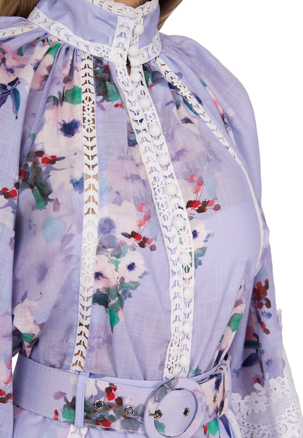 Multicolor Sfilato shorts suit - view 6