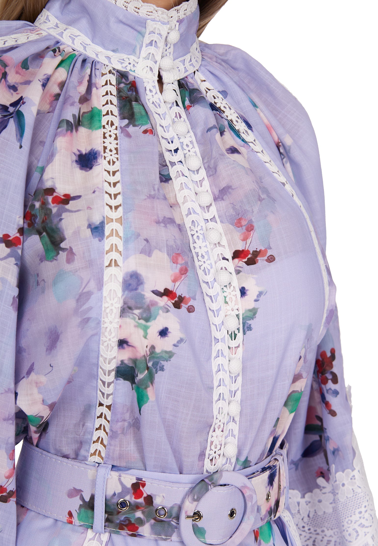 Multicolor Sfilato shorts suit - view 6