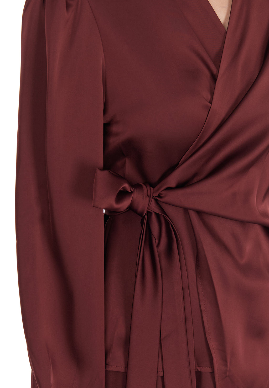Burgundy Sfilato suit - view 6