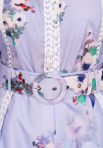 Multicolor Sfilato shorts suit - view 7