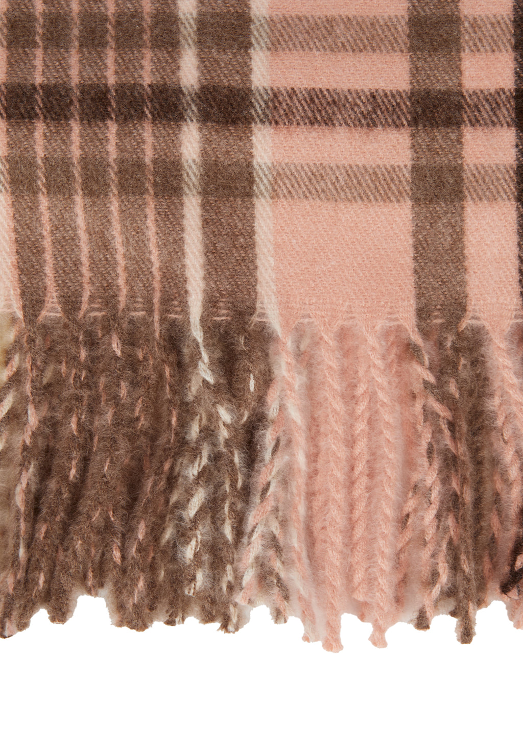Brown Sfilato scarf - view 2