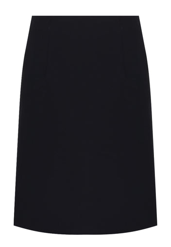 Black Tailored A-Line Skirt - view 1
