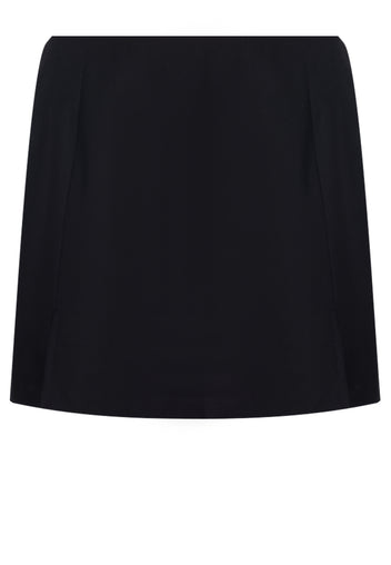 Black Tailored Mini Skirt - view 1