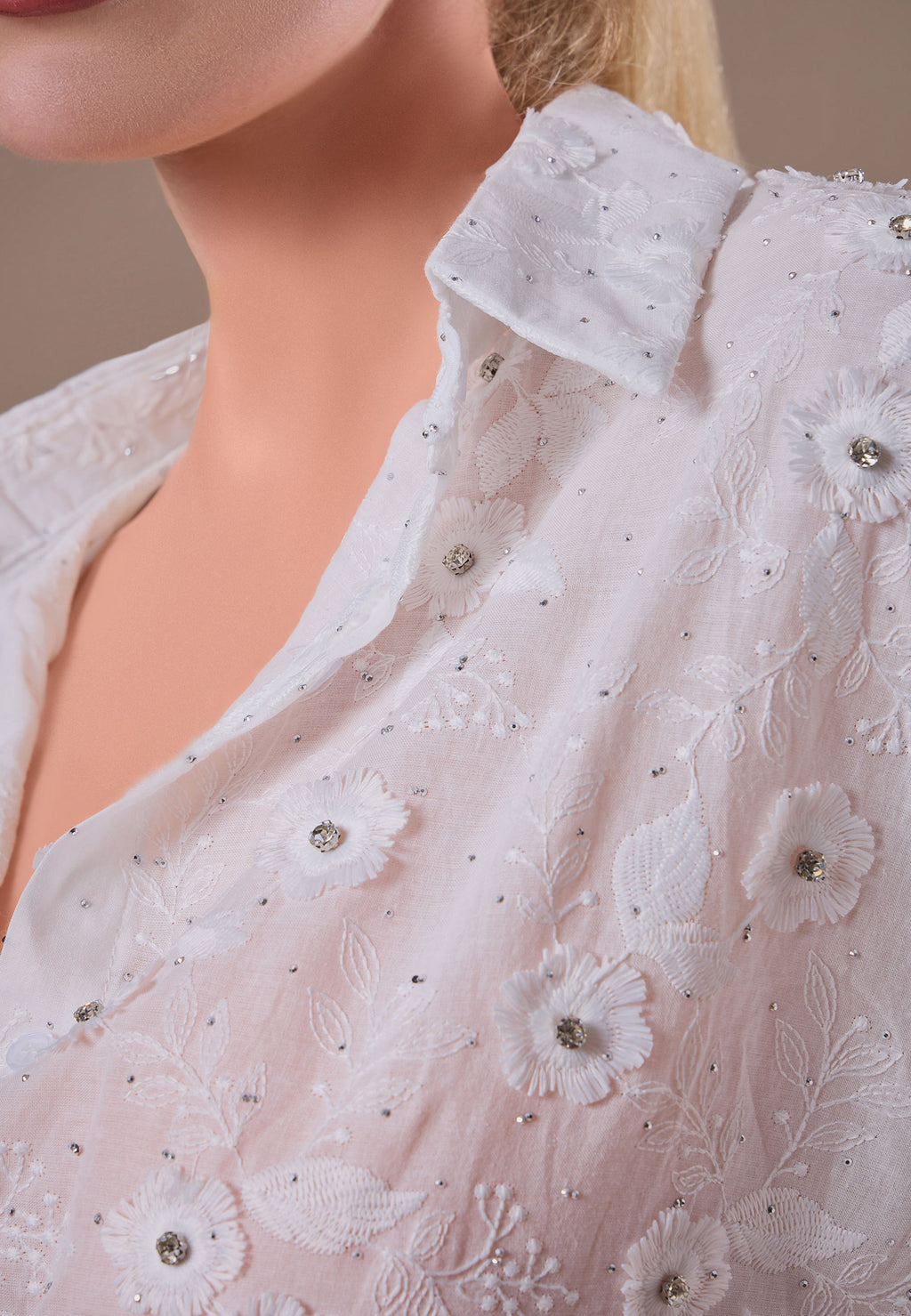 Gray Sfilato shirt - view 7