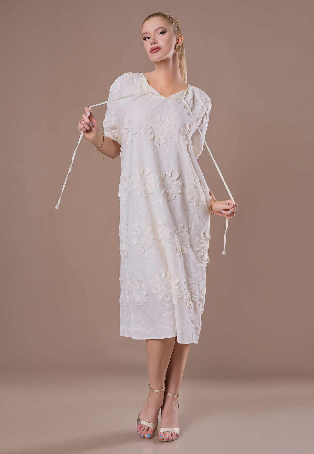 Brown Sfilato dress - view 4