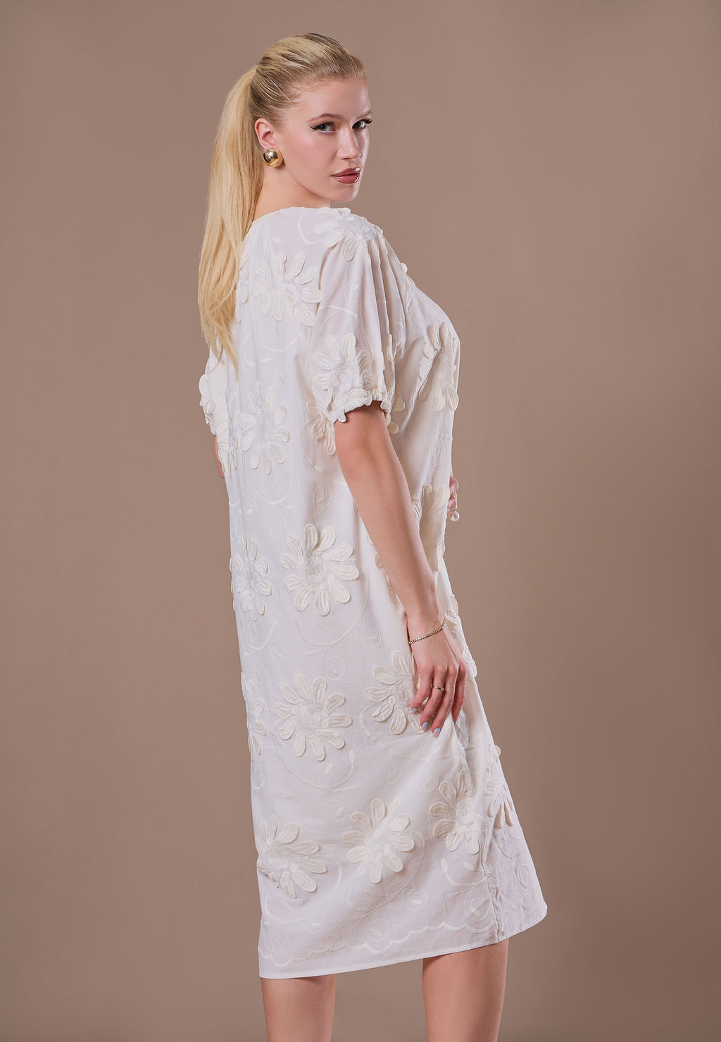 Brown Sfilato dress - view 6