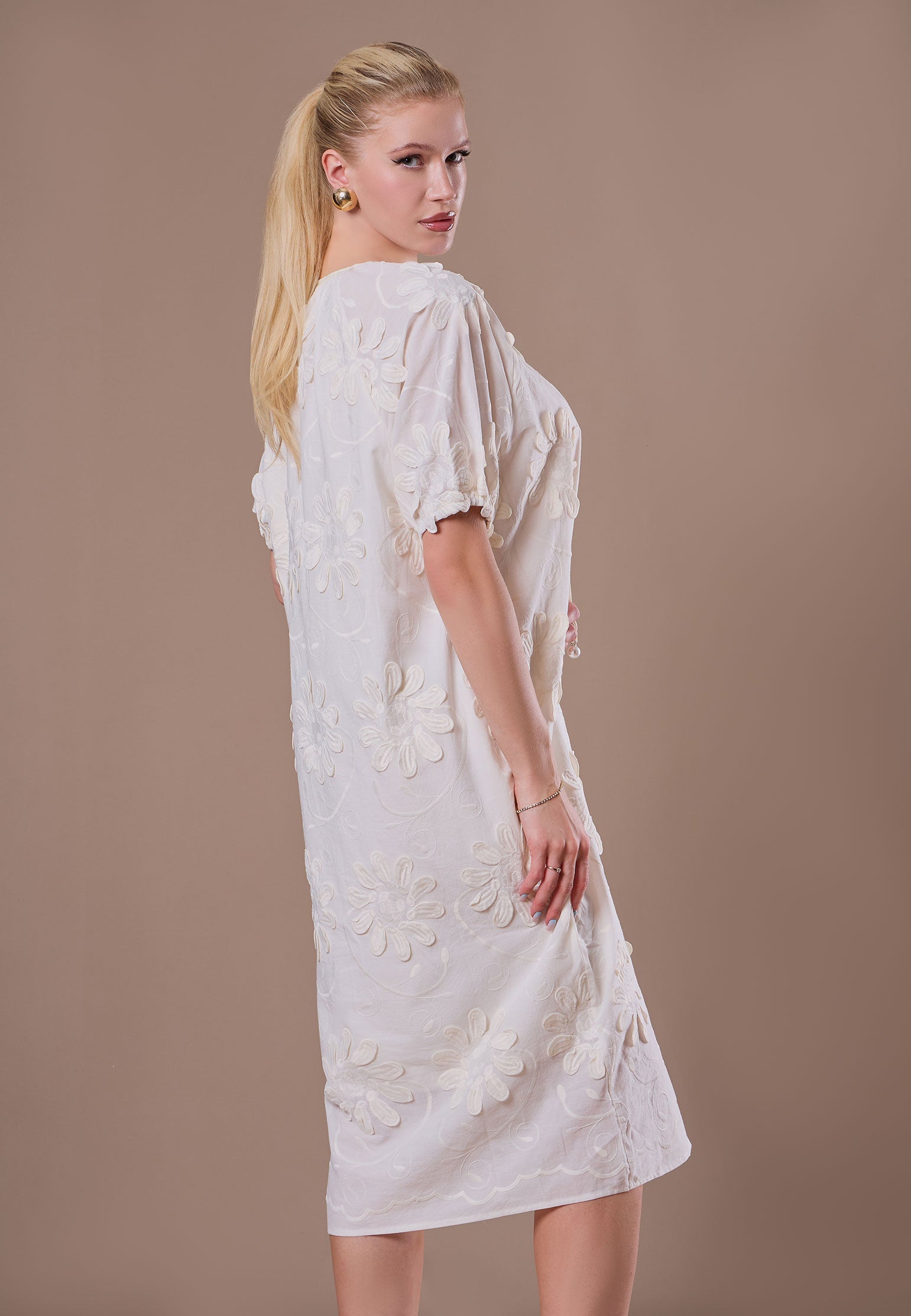 Brown Sfilato dress - view 6