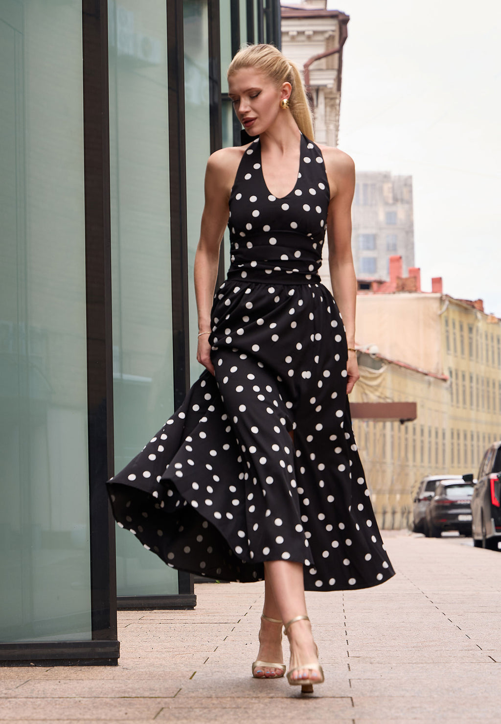 Multicolor Sfilato dress - view 10