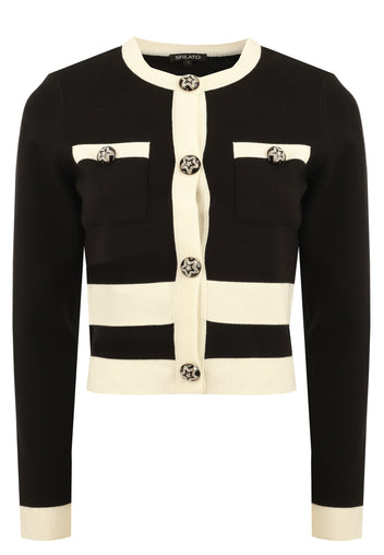 Sfilato Jacket Mansuè — Black