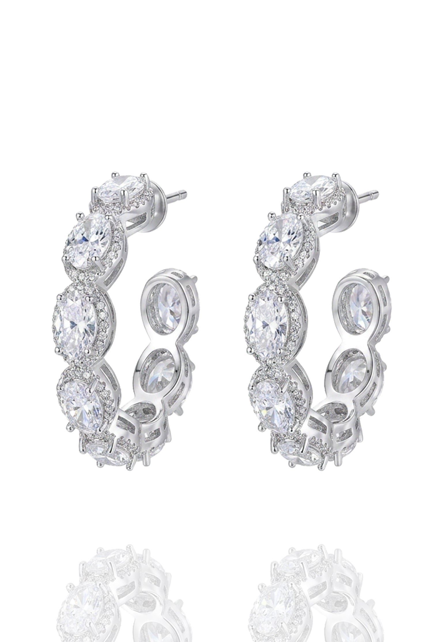 Altavilla Earrings — Silver