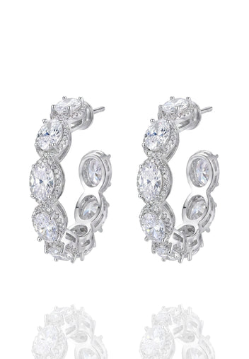 Altavilla Earrings — Silver