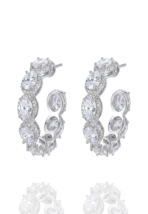 Altavilla Earrings — Silver