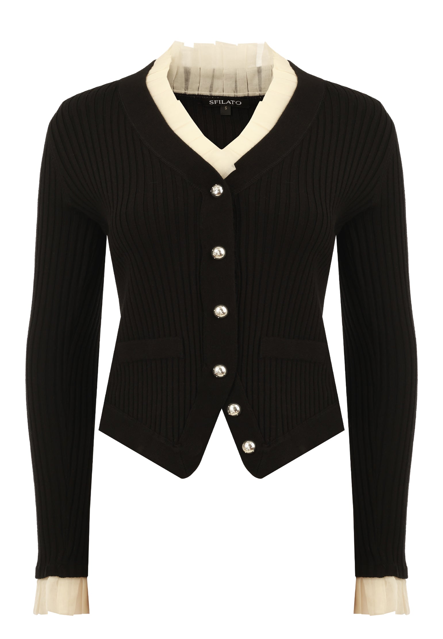 Maniago Cardigan — Black